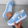 2026Graduation Season Canvas Sneakers For Women, Lace-Up Low Top Casual Shoes, Lightweight Walking Sneakers, Summer Everyday Footwear